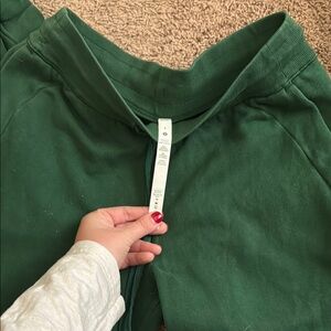 Lululemon Athletica Green Scuba Jogger